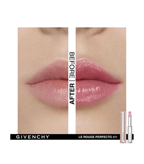 givenchy rouge perfecto perfect pink|givenchy rose perfecto liquid balm.